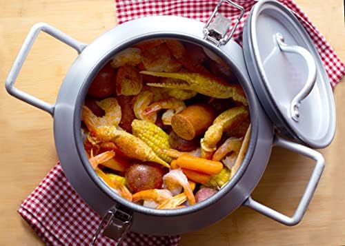CanCooker Junior Convection Steam Cooker | 2 Gallon | Feeds Up to 10 People | Includes Lid Travel Bag & Recipe Book | Non Stick Coating