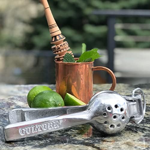 Lemon Lime Hand Juicer - Manual Citrus Press - Handmade Lime & Lemon Squeezer - Sturdy, Hand Made in Mexico