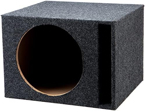 12 Inch Ported Subwoofer Box Single Vented Sub Enclosure 5/8" MDF - ASC | Empty speaker housing for your driver, deep bass tuning