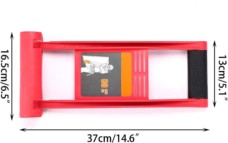 Skelang Drywall Carrier, Lift and Carry Panel Mover, ABS Plastic Panel Carrier Tool, Drywall Carrying Handle with 176lbs Load Bearing, Fit to Plywood