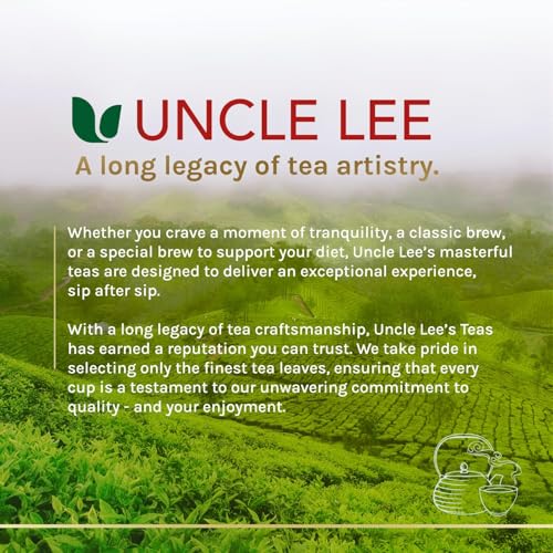 Uncle Lee’s Senna Tea 3-Pack – Green Dieter’s Drink, Caffeine-Free 100% Natural Herbal Detox & Digestive Support, 30 Ct Each