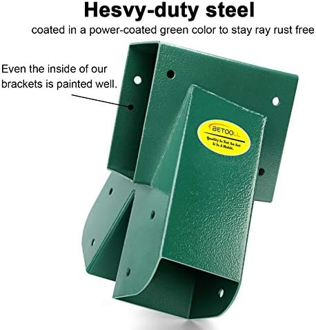 BETOOLL Swing Set Bracket with All Mounting Hardware Middle Bracket