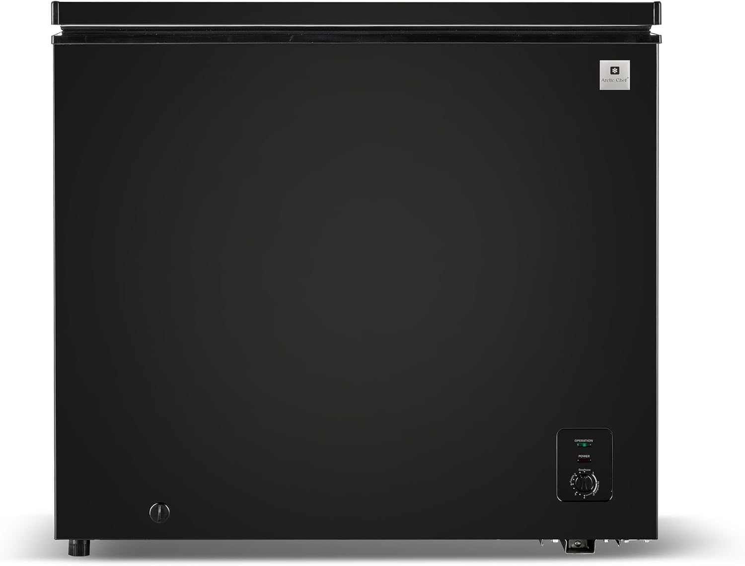 Arctic Chef, 7 Cu. Ft. Convertible Chest Freezer, Garage Ready Freezer or Refrigerator, Manual Defrost Chest Freezer with External Temperature Control