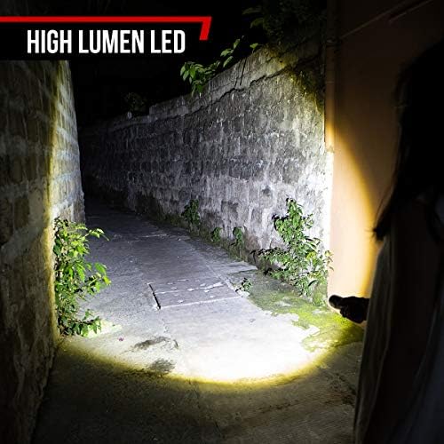 GearLight S1050 LED Flashlight High Lumens - for Camping, Hiking