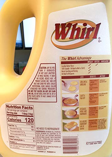 Whirl Admiration Pro-Fry Liquid Shortening Oil for Frying, 8 Pound