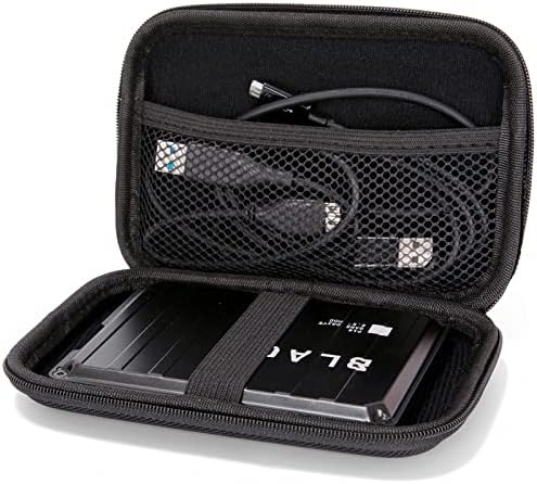 Ginsco Hard Shell Travel Case for Seagate Portable 1/2TB 5TB External Hard Drive, for UnionSine 500GB/1TB Ultra Slim Hard Drive