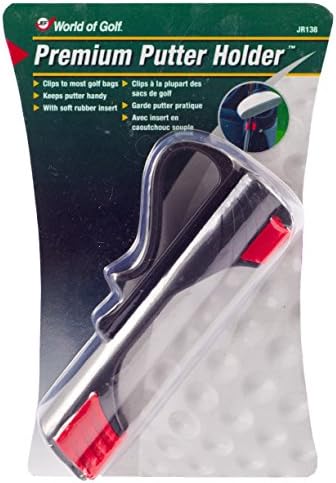 JEF World of Golf JR138 Premium Golf Putter Holder, Black