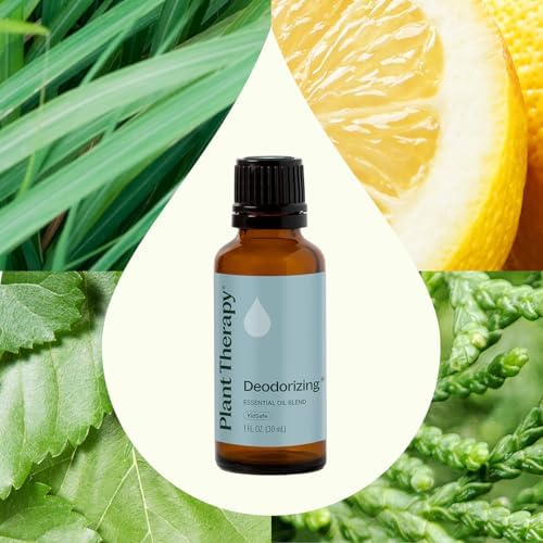 Plant Therapy Deodorizing Essential Oil Blend 10 mL Ideal for Cleaning | Pure Essential Oils, Undiluted, Ideal for Household Cleaning & Deodorizing