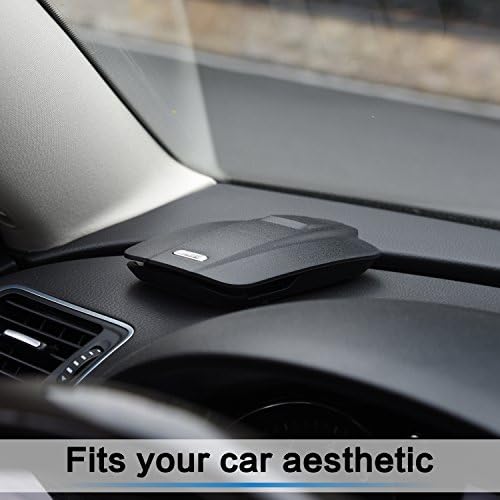GPS Dash Mount [Matte Black Dock] for Garmin Nuvi Drive Dezl, Tomtom | 2-In-1 GPS Holder for Car