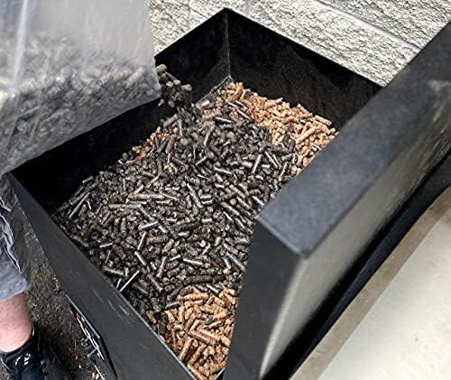Pellet Pro Charcoal/Oak Pellets Pellet Grill Fuel BBQ Pellets | Made from All-Natural Premium Oak Mixed Pellets | Outdoor Gas, Charcoal