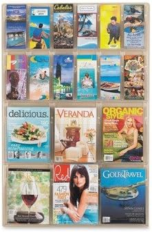 SAF5600CL - Safco Magazine Pamphlet Display Rack