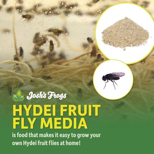 Josh's Frogs The Best HYDEI Fruit Fly Food Media, 3 lbs/2.7 Quarts | Makes 20 Fruit Fly Cultures