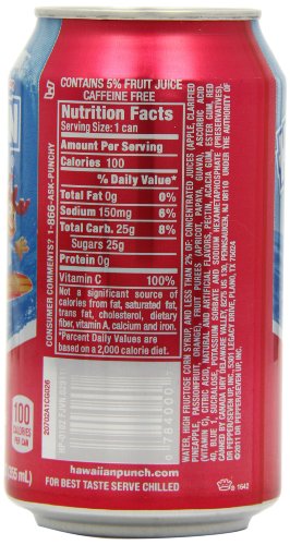 Hawaiian Punch 355 ml (Pack of 12)
