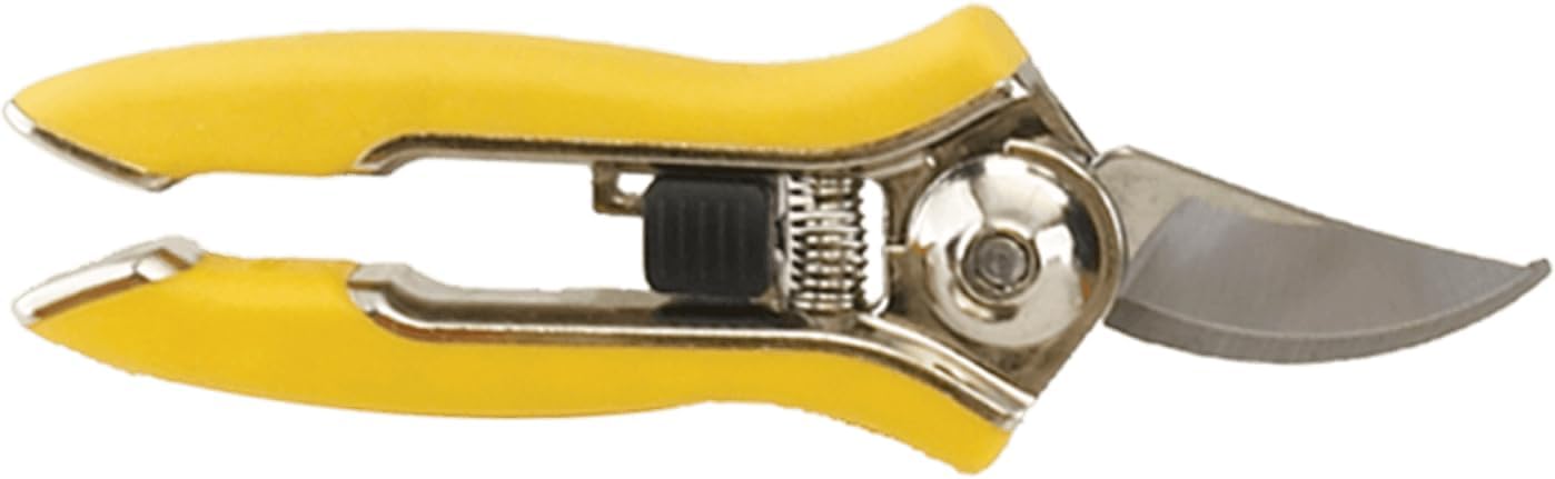 Dramm 18043 ColorPoint Bypass Pruner with Stainless Steel Blade, Yellow