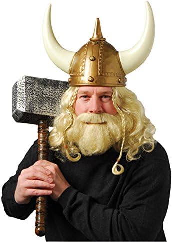 US Toy One Adult Plastic Viking Helmet