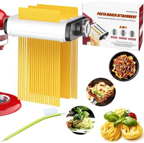 Pasta Maker Attachment for All Kitchenaid Mixers