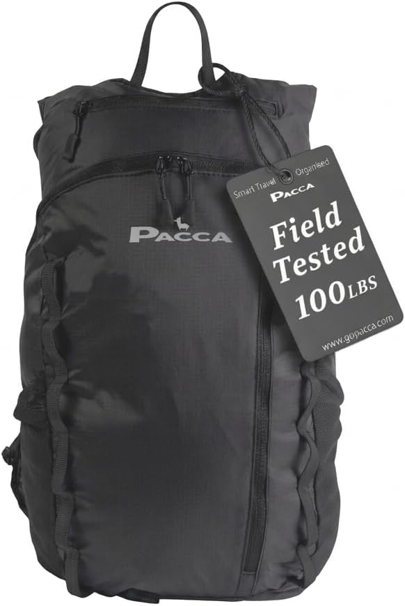 Pacca Onda 20L Packable Lightweight Foldable Backpack for Travel, Camping, Outdoor, Hiking Pocket Backpack (Blue)