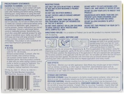 Hartz UltraGuard Pro Topical Flea & Tick Prevention for Cats & Kittens, Over 5 lbs 6 Monthly Treatments