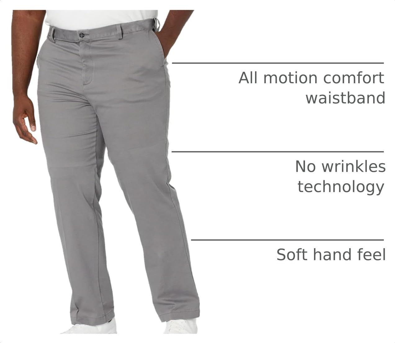 Dockers Men's Classic Fit Easy Khaki Pants (Regular and Big & Tall)