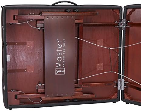 Master Massage 30" Del Ray Pro Portable Massage Table Package, Sand Color, Luxurious with 3" Thick Cushion of Foam