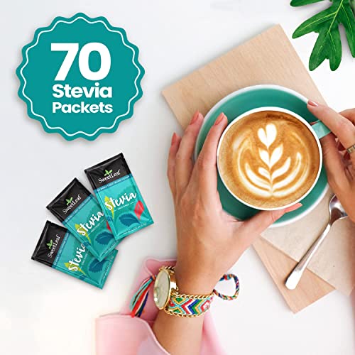 SweetLeaf Stevia Sweetener, 35 packets