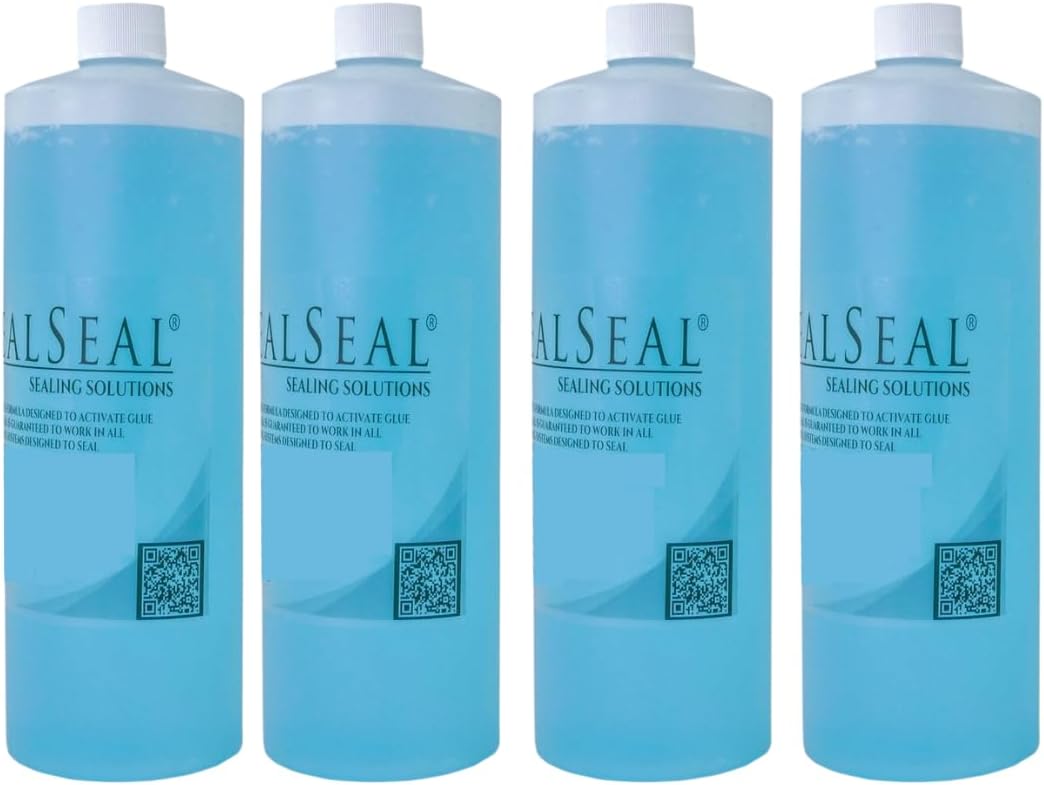 Four Pints (64 Oz Total) Sealing Solution Compatible Replacement For PB E-Z Seal 601-0