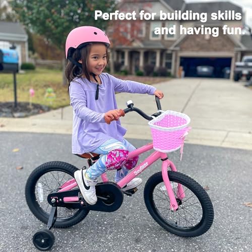 JOYSTAR Kids Bike for Ages 2-12 Years Boys Girls BMX Style Bicycle | 12-20 Inch Kids Bike with Training Wheels, Children Bicycle for Kids & Toddler