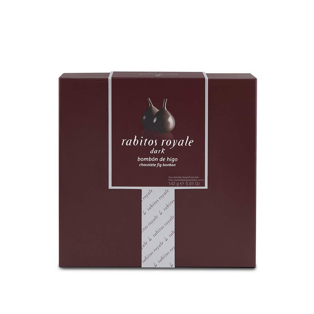 Rabitos Royale Dark Chocolate Covered Fig (8 Pieces / 142g / 5.01oz)