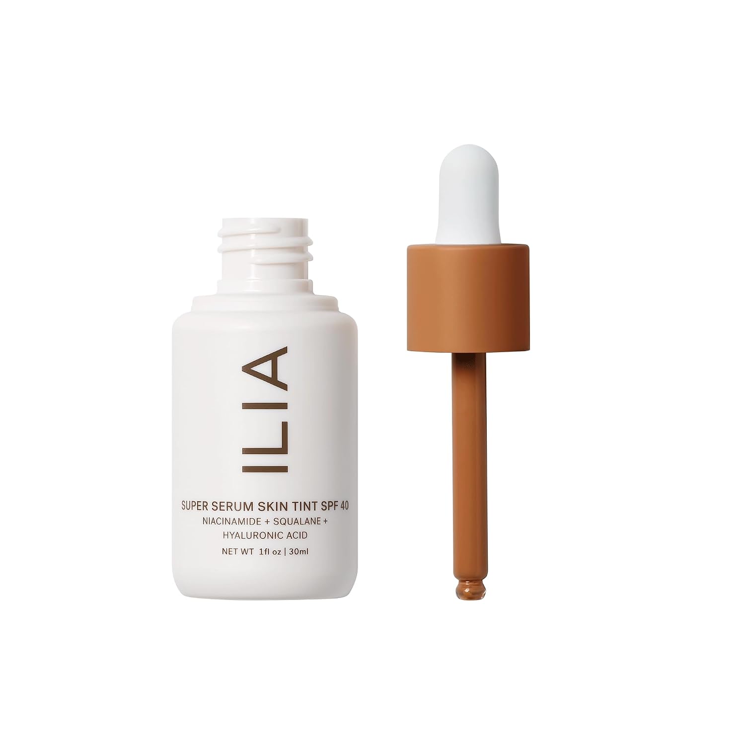 ILIA - Super Serum Skin Tint SPF 40 (Diaz ST7, 1 fl oz | 30 ml)