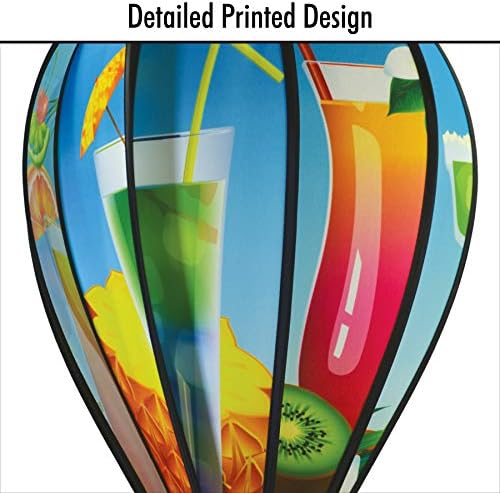In the Breeze 0990 USA Flag 10-Panel Hot Air Balloon Wind Spinner