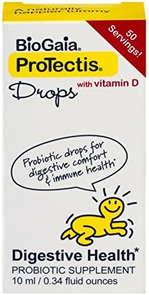 BioGaia ProTectis Baby Drops with Vitamin D, 0.34 oz (Pack of 6)