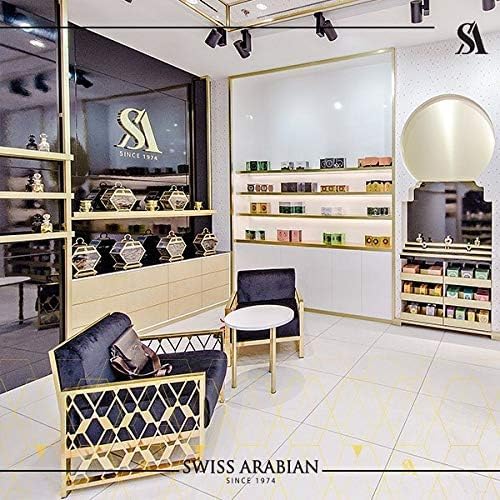 Swiss Arabian Noora Onyx - Luxury Products From Dubai - Long Lasting And Addictive Personal Perfume Oil Fragrance - Seductive Signature Aroma - The Luxurious Scent Of Arabia - 0.4 Oz