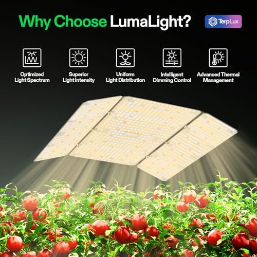 VIVOSUN LumaLight 200W LED Grow Light, Full Spectrum Plant Light