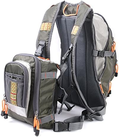 M MAXIMUMCATCH Maxcatch Fly Fishing Vest Pack for Men and Women Adjustable Outdoor Fishing (Vest/Sling Pack/Backpack)
