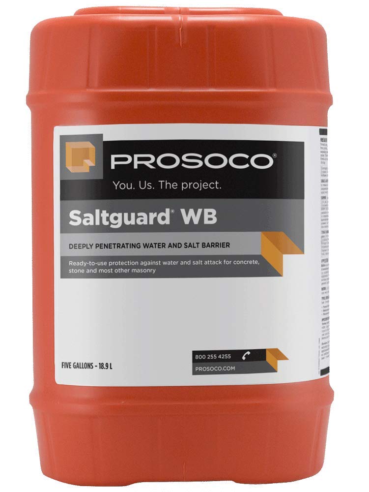 Saltguard® WB - Penetrating, Breathable Concrete Sealer – Trusted by Professionals (1-GAL)