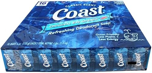 Coast Classic Original Scent 4oz, 16 Bars
