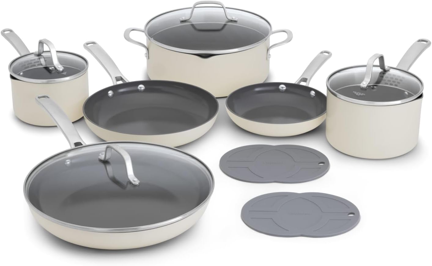 Calphalon® Ceramic Nonstick 12-pc. Cookware Set