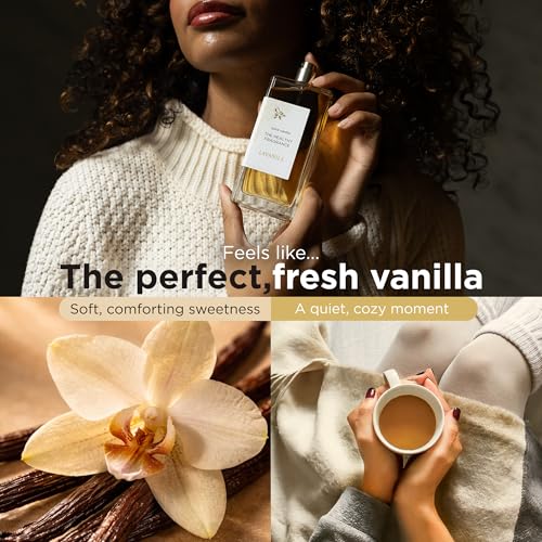 Lavanila Pure Vanilla Perfume for Women, 1.7 Fl Oz | Clean Vanilla Perfume, Long Lasting Women’s Eau de Parfum with Madagascar Vanilla – Natural Fragrance, Women’s Fragrances