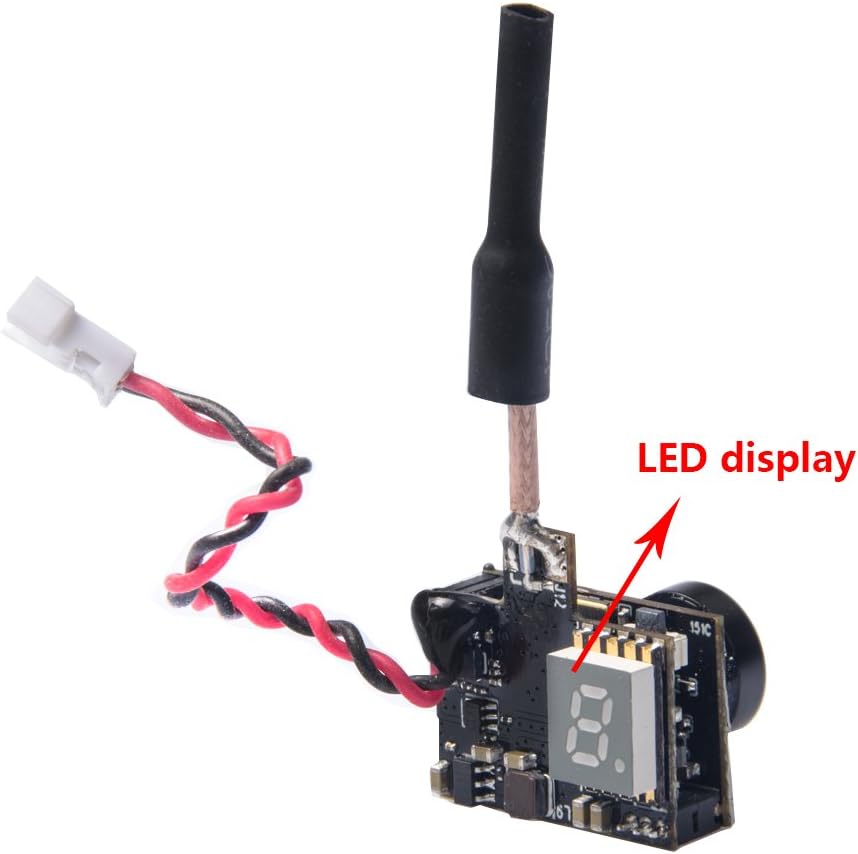 AKK BA3 5.8G 40CH VTX 0/25mW/50mW/200mW Switchable 600TVL 1/3 Cmos Micro AIO FPV Camera and Transmitter for FPV Drone Like Tiny Whoop Blade Inductrix