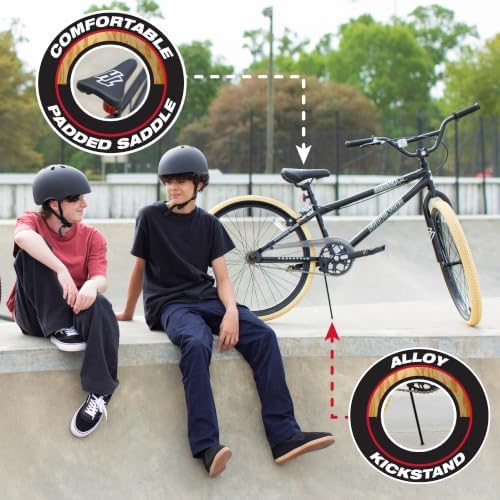 Dynacraft Tony Hawk 18-24 Inch Bike High-Performance & Durable, Perfect for Kids & Teens Learning BMX Tricks, Sturdy, Easy to Assemble, Ideal for Young Riders & Aspiring BMX Enthusiasts