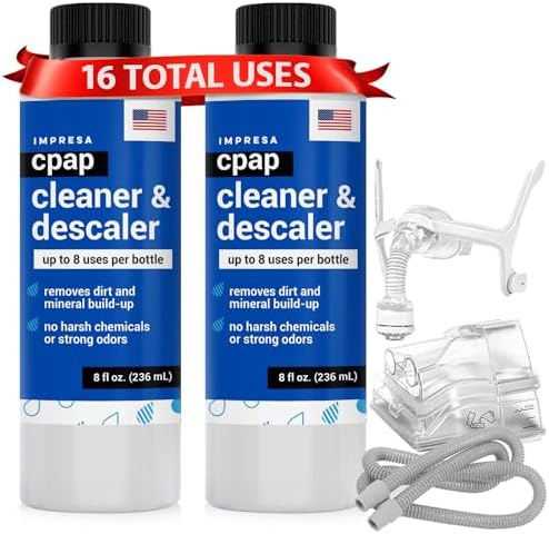 IMPRESA CPAP Cleaning Solution - 2-Pack