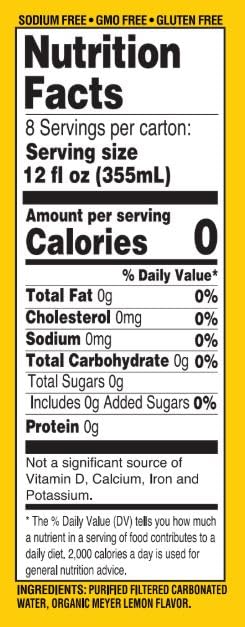 Langers Organic Flavored Sparkling Water, Ginger, 12 Fl Oz (Pack of 8)
