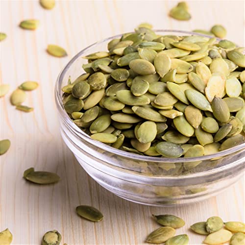 Jaybee's Unsalted Pumpkin Seeds 32 oz, Roasted Pepitas, Healthy Snack | Nutritious pepitas packed with protein and fiber, perfect for snacking or topping your favorite dishes.