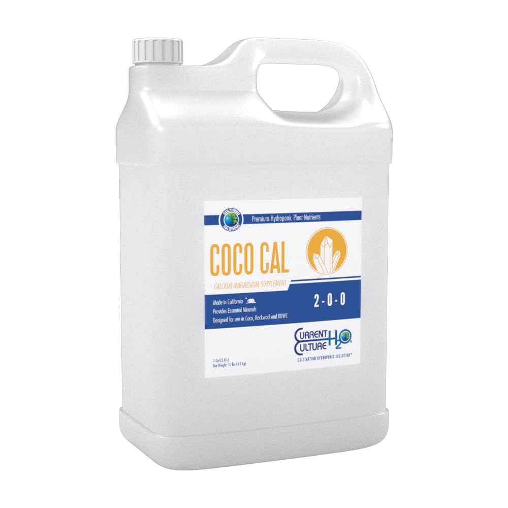 Coco Cal - Cal/Mag - Gallon | Pure Liquid Fertilizers | Crystal Clear Blends | Consistently pH Stable | Developed for Hydroponic Applications