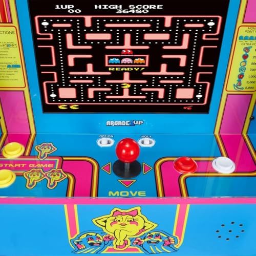 ARCADE1UP MS PAC-Man PARTYCADE 8 Games in 1