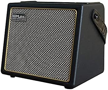 Acoustic Guitar Amplifier, 30 Watt Bluetooth Speaker Rechargeable Portable Acoustic Guitar Amp with Reverb Chorus Effect,3 Inputs, Black