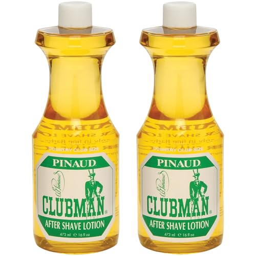 Clubman Pinaud After Shave Lotion, Soothes Skin After Shaving with Masculine Fragrance, 16 Oz