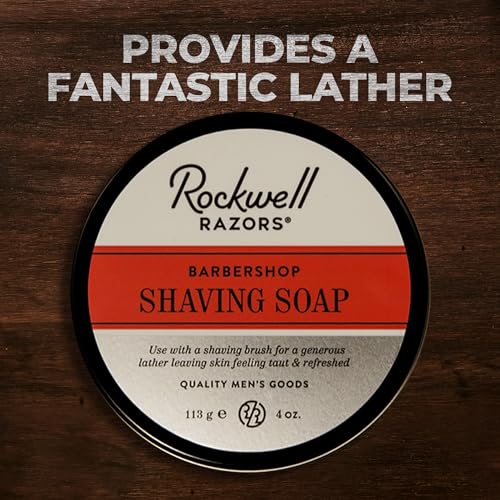 Rockwell Babershop Shaving Soap | Formulated with Shea Butter