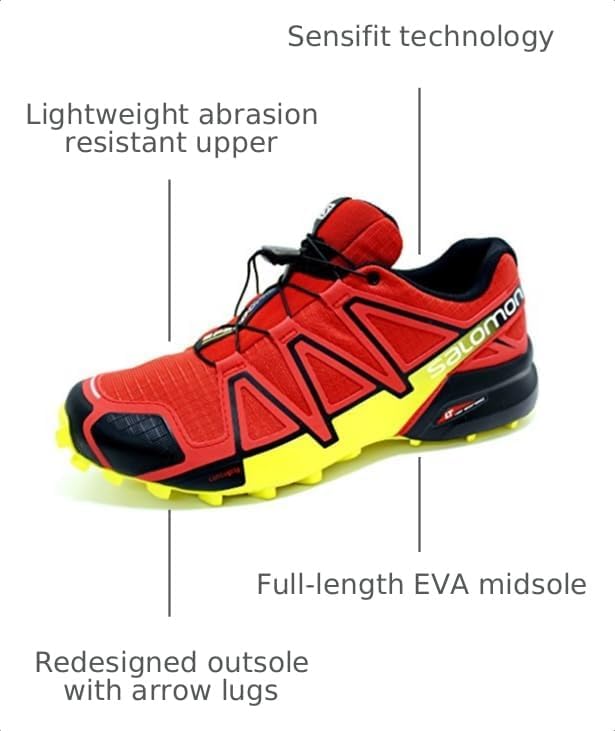 Salomon Men's Speedcross 4 Trail Running Shoes