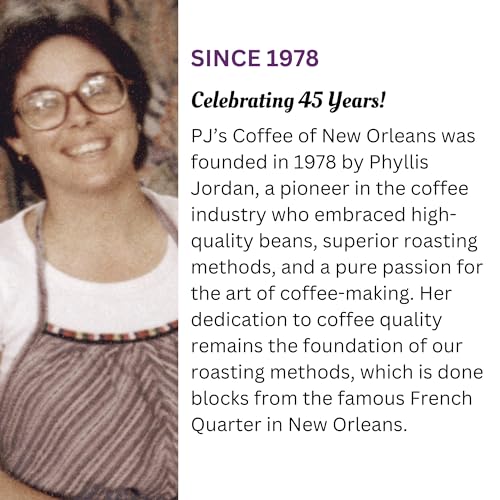 PJ's Coffee - French Roast (Pack of 1 - Ground Coffee)
